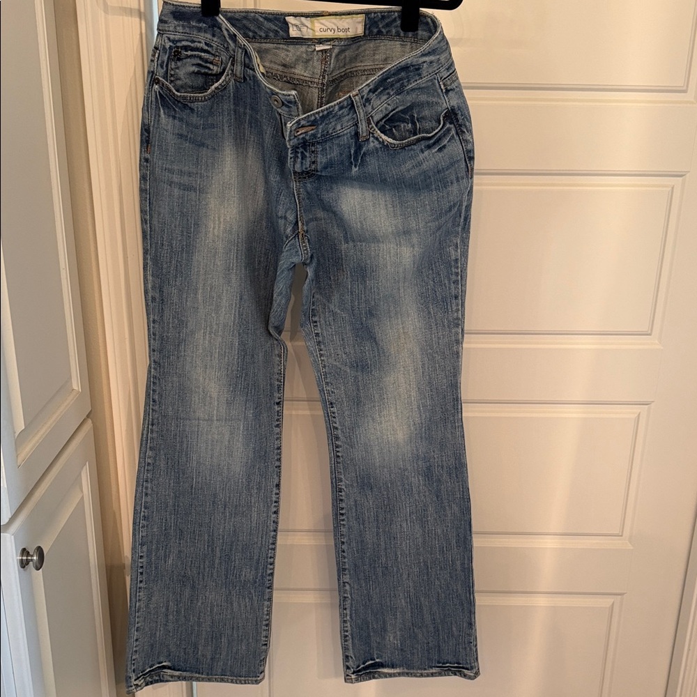 Loft curvy Boot Cut Jeans